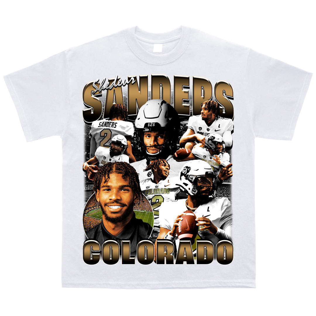 Prime Time's Legacy: Shedeur Sanders Tribute Tee