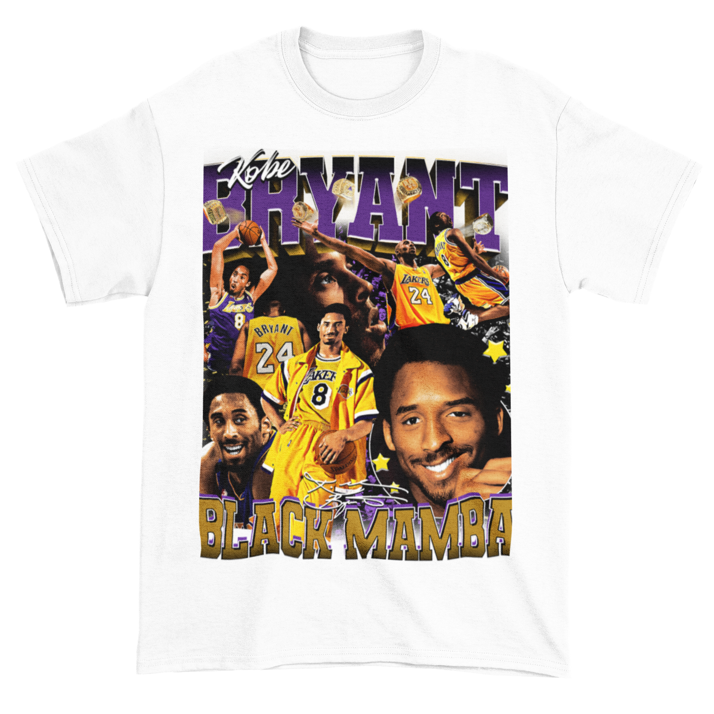 Mamba Mentality Lives On: Kobe Tribute Graphic T-Shirt