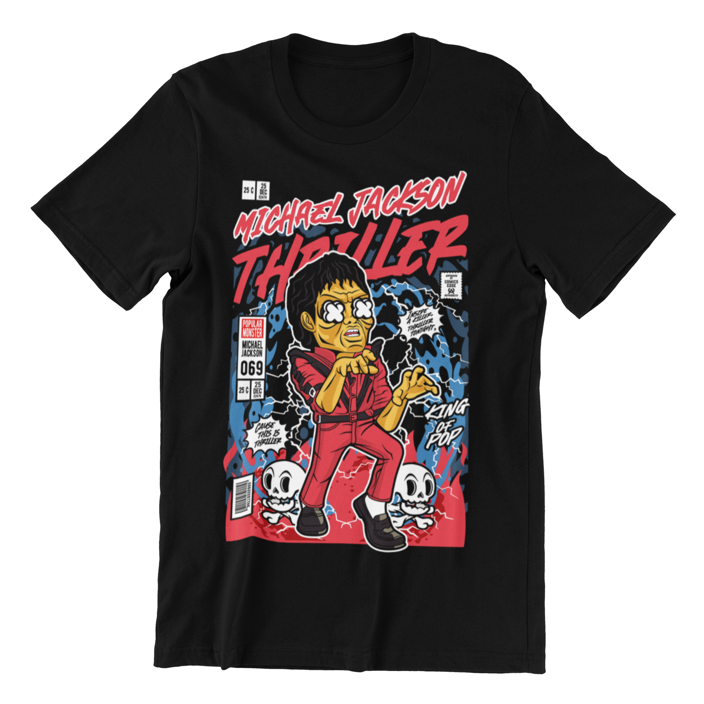 Get Ready to Thrill: MJ Thriller Inspired T-Shirt