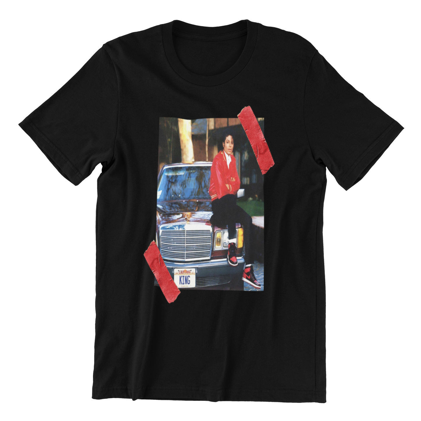 MJ: Michael Jackson Pop Art T-Shirt (Red)